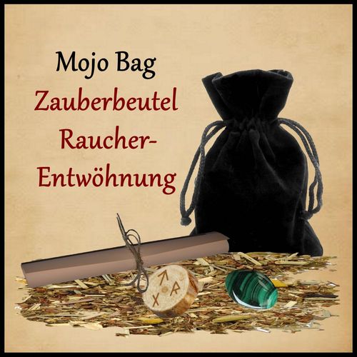 Mojo BAG Zauberbeutel Raucherentwöhnung