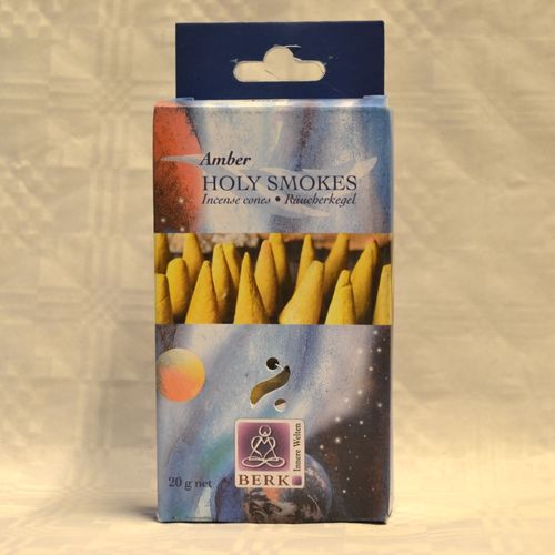 Holy Smokes - Räucherkegel AMBER
